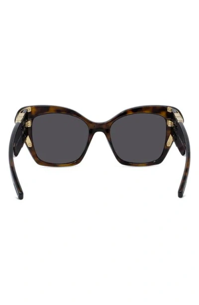 Givenchy 4g Liquid 54mm Square Cat Eye Sunglasses