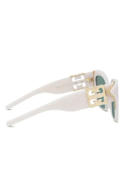 Givenchy 4g Liquid 54mm Square Cat Eye Sunglasses