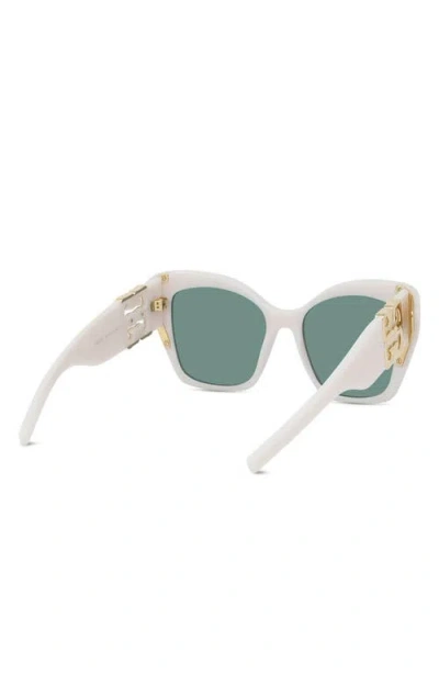 Givenchy 4g Liquid 54mm Square Cat Eye Sunglasses