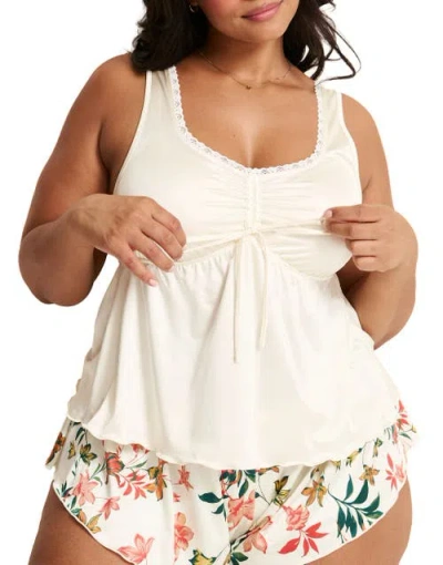 Adore Me Lavern Pajama Tank Top & Shorts Set