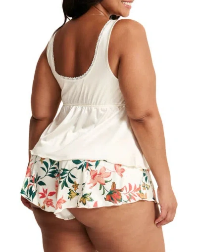 Adore Me Lavern Pajama Tank Top & Shorts Set