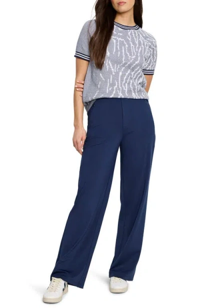 Nz Active By Nic+zoe Demi Jacquard T-shirt Sweater