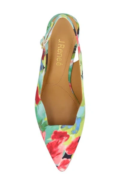 J. Reneé Anara Slingback Pointed Toe Pump
