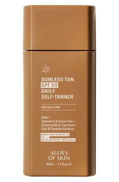 Allies Of Skin Sunless Tan Spf 50 Daily Self-tanner
