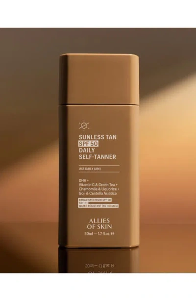 Allies Of Skin Sunless Tan Spf 50 Daily Self-tanner