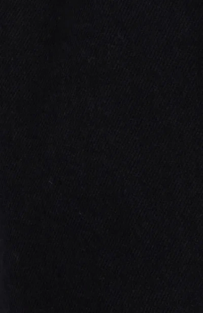 Paige Kiya Crop Denim Jacket In Black
