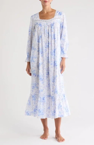 Eileen West Long Sleeve Cotton Ballet Nightgown