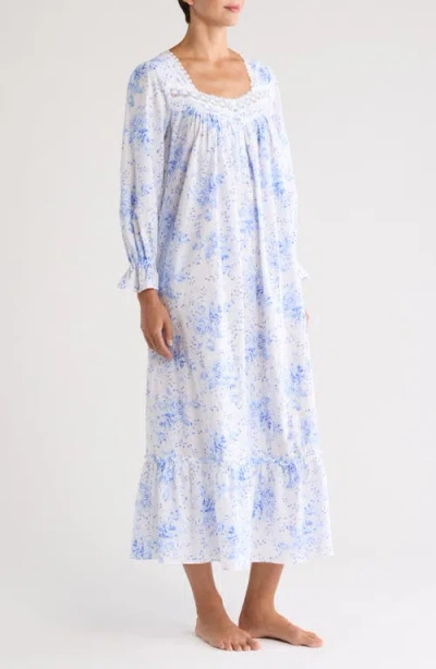 Eileen West Long Sleeve Cotton Ballet Nightgown