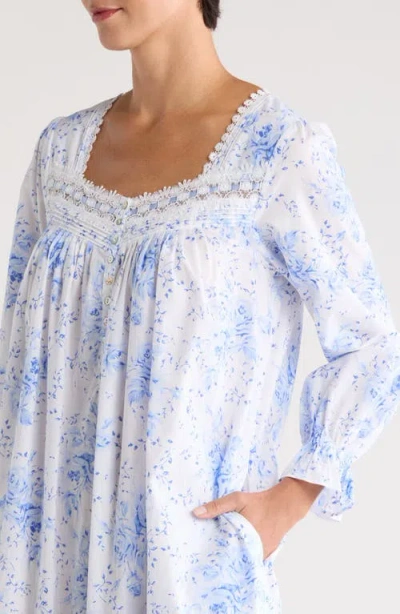 Eileen West Long Sleeve Cotton Ballet Nightgown