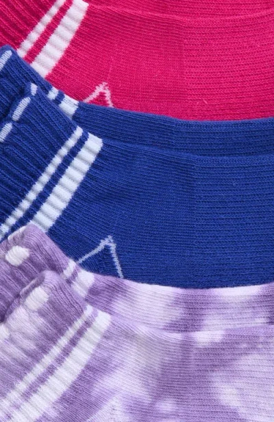 Zella Girl Kids' Assorted 2-pack Scalloped Crew Socks In Blue