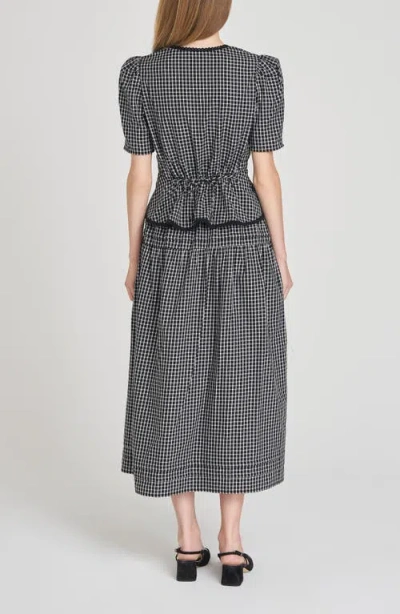 Wayf Gemma Plaid Pleated Skirt