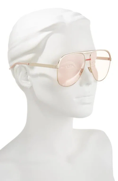 Givenchy G Ride 62mm Oversize Pilot Sunglasses