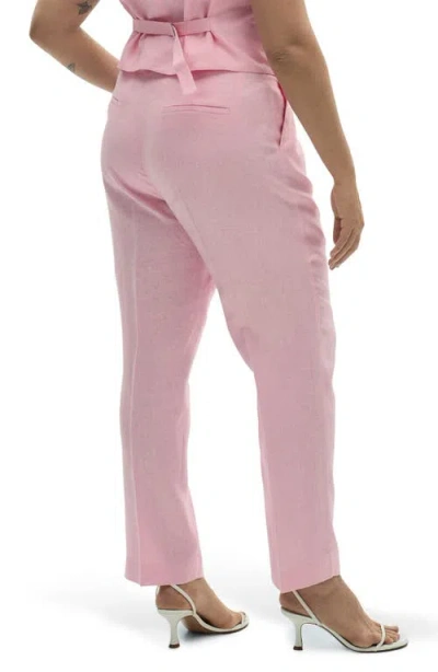 Mango Boreli Linen Pants