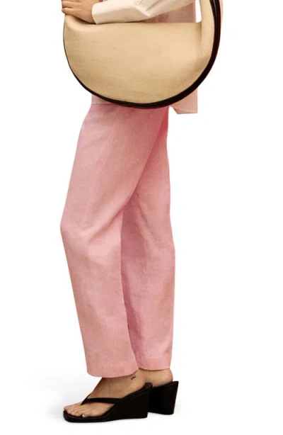 Mango Boreli Linen Pants