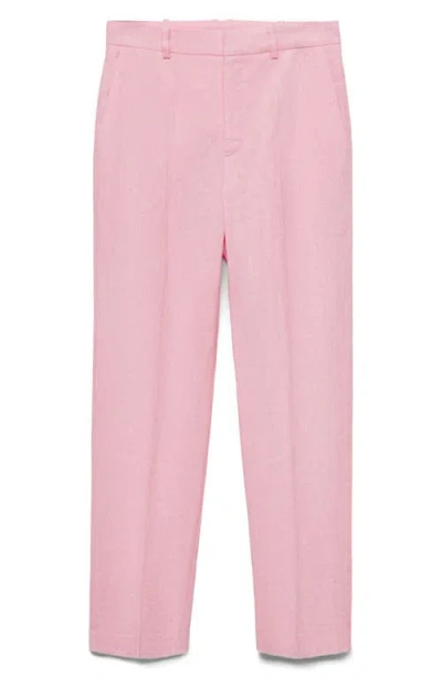 Mango Boreli Linen Pants