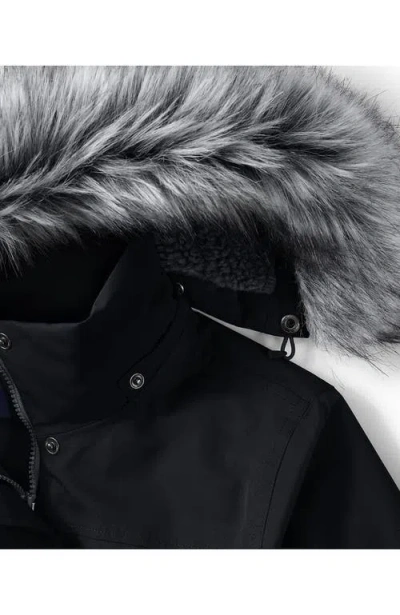 Lands' End Expedition Waterproof Down Winter Parka With Faux Fur Hood