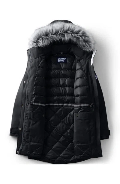 Lands' End Expedition Waterproof Down Winter Parka With Faux Fur Hood