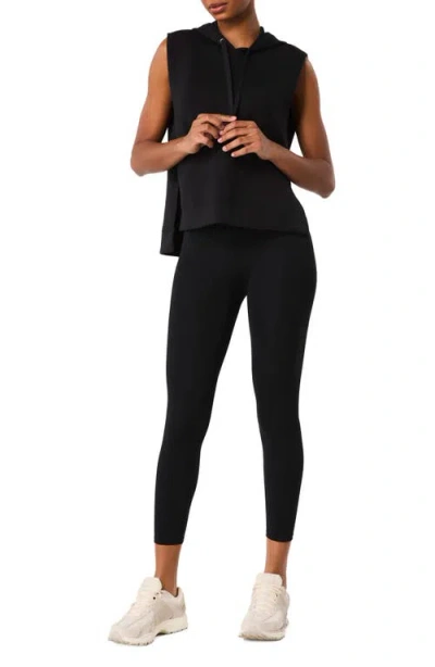 Spanx ® Airessentials Sleeveless Hoodie In Black