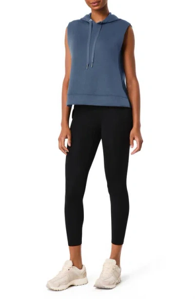 Spanx ® Airessentials Sleeveless Hoodie In Blue