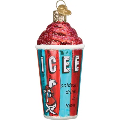 Old World Christmas Icee Glass Ornament