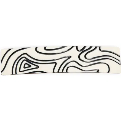 France Luxe Fiorella Abstract Barrette