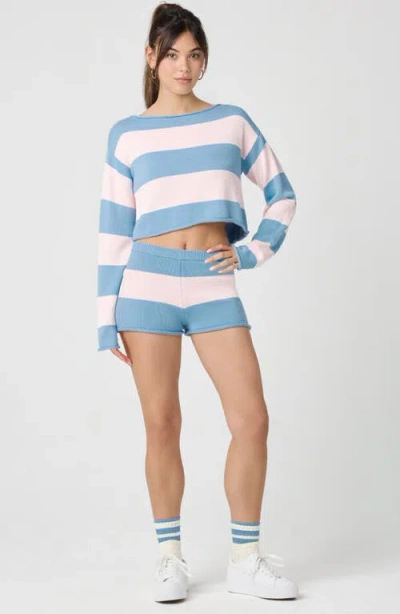 Florence By Mills Cotton Blend Rugby Sweater Shorts