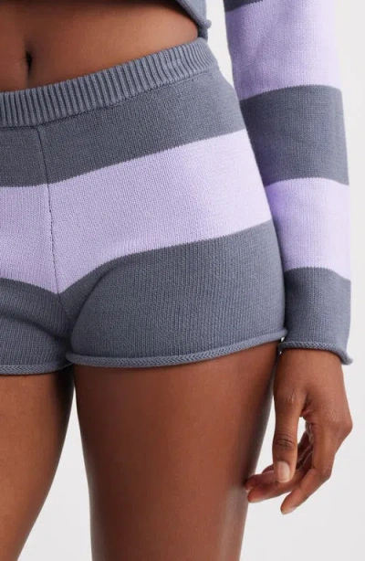 Florence By Mills Cotton Blend Rugby Sweater Shorts