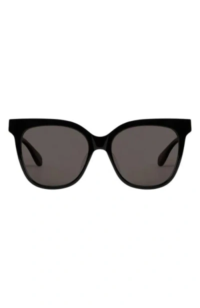 Mohala Eyewear Mahina 56mm Low Bridge Wide Width Polarized Cat Eye Sunglasses