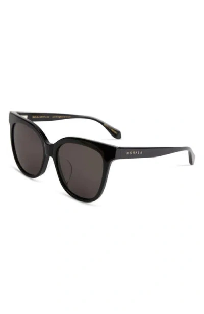 Mohala Eyewear Mahina 56mm Low Bridge Wide Width Polarized Cat Eye Sunglasses