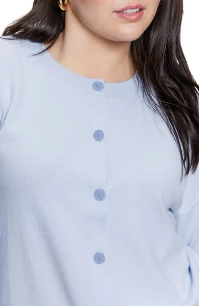 Sanctuary Must-have Cardigan In Blue