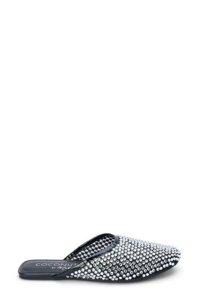 Coconuts By Matisse Karlie Rhinestone Mesh Mule