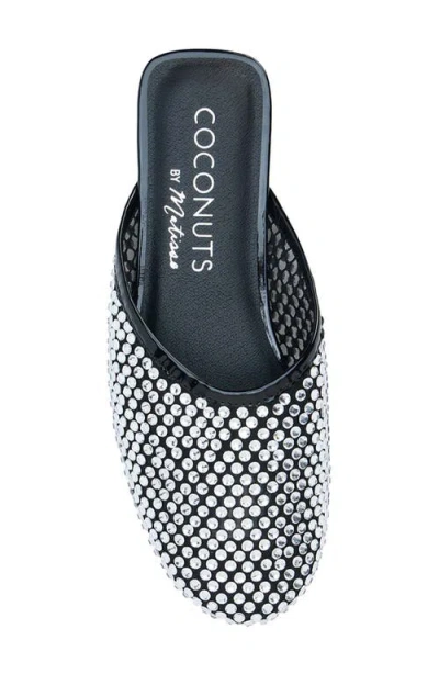 Coconuts By Matisse Karlie Rhinestone Mesh Mule