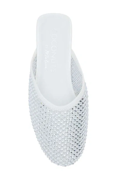 Coconuts By Matisse Karlie Rhinestone Mesh Mule