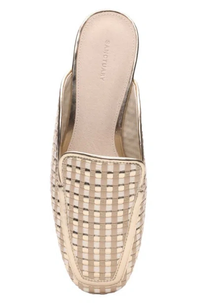 Sanctuary Big Thing Metallic Mule