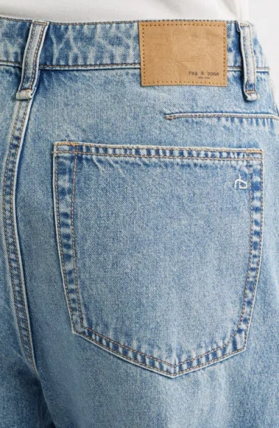 Rag & Bone Charlie Super High Waist Crop Barrel Jeans