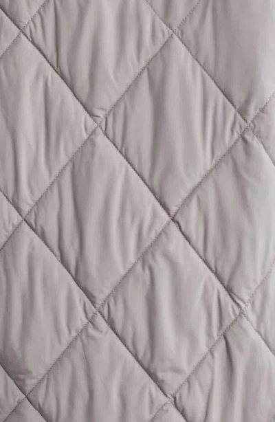 Bernardo Quilted Packable Puffer Jacket In Gray