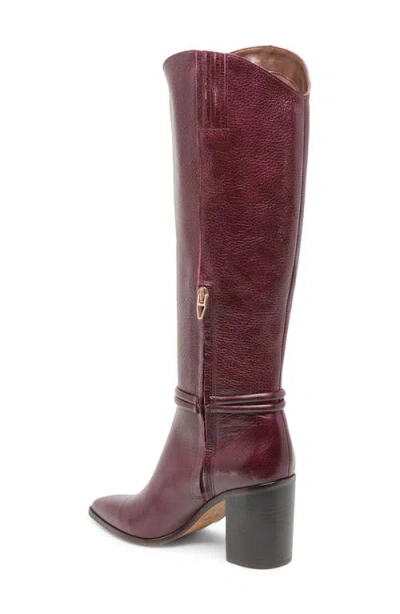 Dolce Vita Tarren Knee High Boot In Burgundy