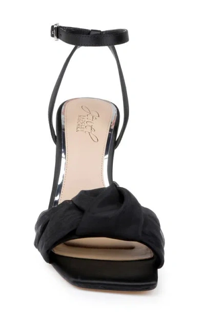Jewel Badgley Mischka Women's Fayola Dress Knot Sandals In Black