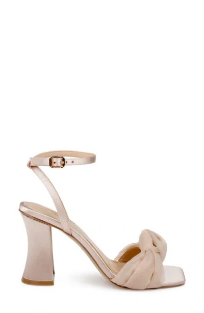 Jewel Badgley Mischka Women's Fayola Dress Knot Sandals In Neutral