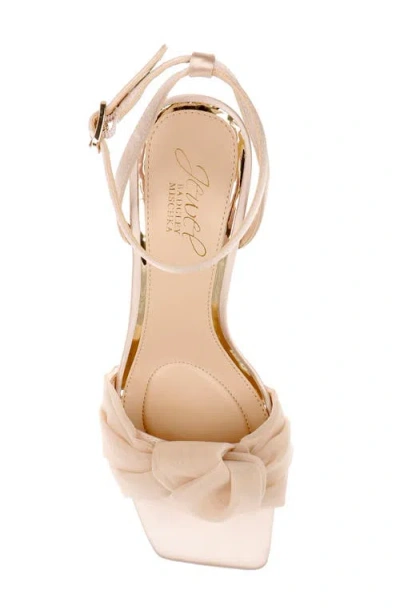 Jewel Badgley Mischka Women's Fayola Dress Knot Sandals In Neutral