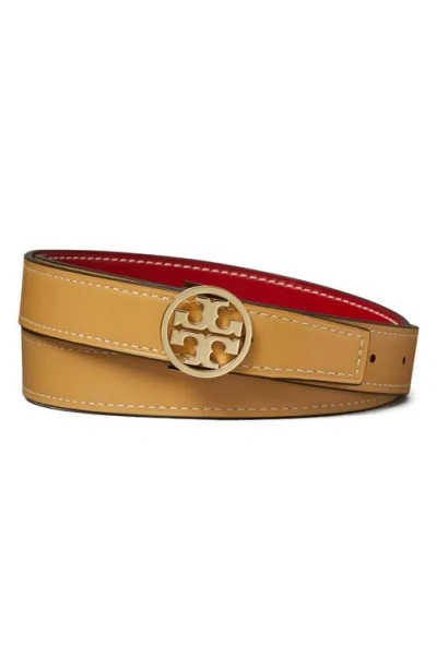 Tory Burch 1-inch Miller Reversible Leather Belt