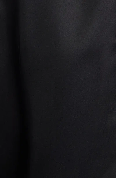 Totême Toteme Long Sleeve Double Face Satin Shift Dress