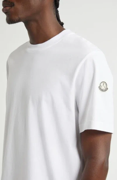 Moncler Genius Mercedes-benz By Nigo White Crewneck T-shirt In White