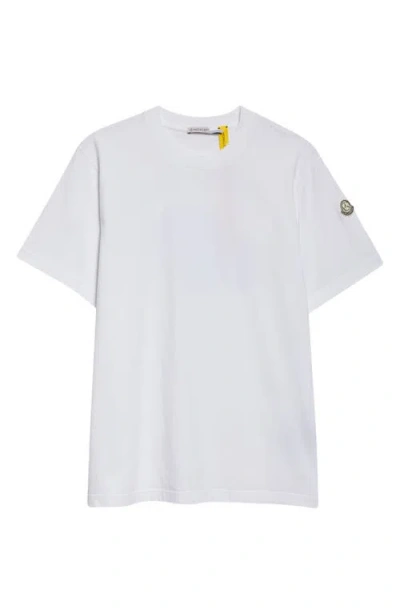 Moncler Genius Mercedes-benz By Nigo White Crewneck T-shirt In White