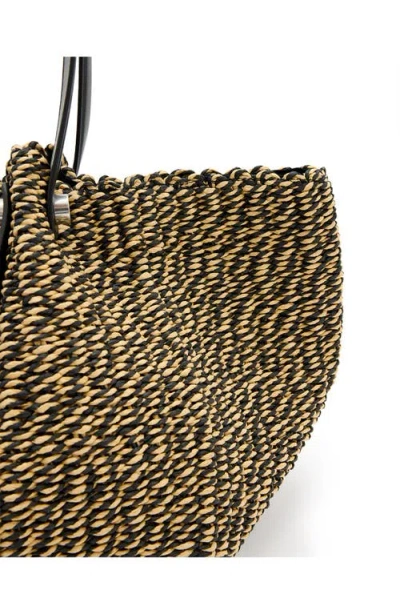 Allsaints Allington Paper Straw Tote