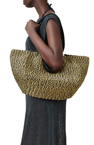 Allsaints Allington Paper Straw Tote