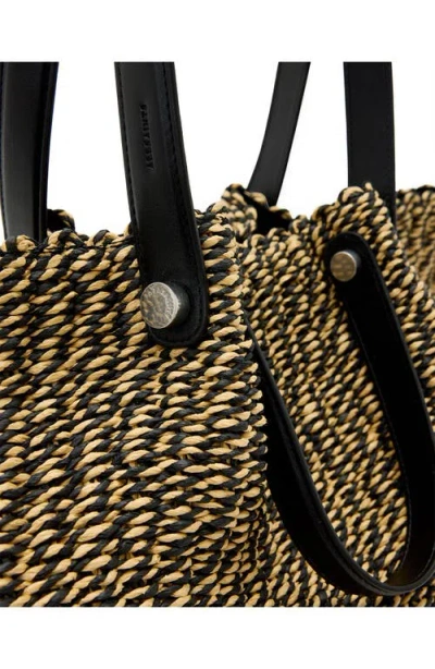 Allsaints Allington Paper Straw Tote