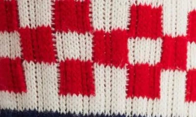 American Trench The Check Retro Stripe Crew Socks