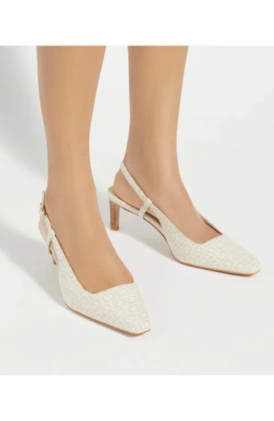 Dune London Dancing Slingback Kitten Heel Pump