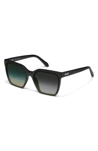 Quay Level Up 60mm Square Sunglasses